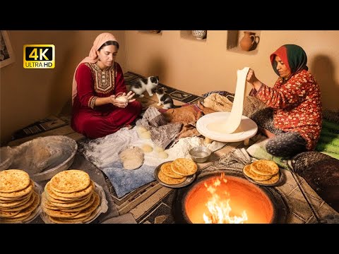A girl's real rural life | Repairing a bakery oven and baking bread with wood