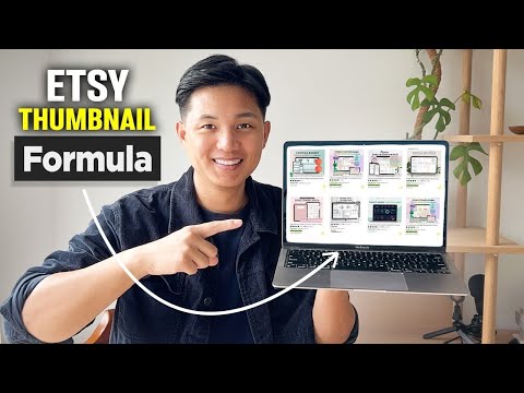 How I Make KILLER Etsy Listing Thumbnails (My Strategy)