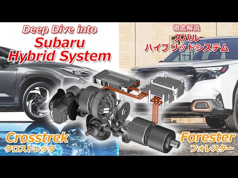 Deep Dive into Subaru Hybrid System with Mechanical AWD!