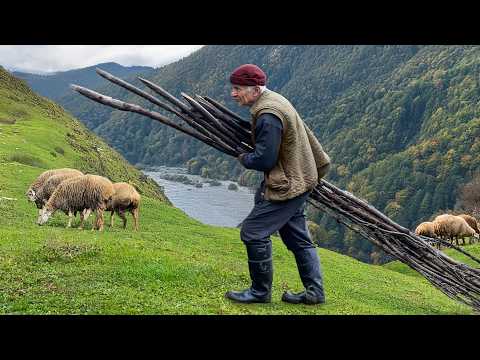 The Rugged Yet Serene Life in the Mountains: Where the Sky Meets the Village