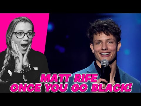 MATT RIFE ONCE YOU GO BLACK | AMERICAN REACTS | AMANDA RAE