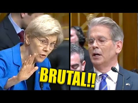 Elizabeth Warren RIPS Trump Treasury Secretary TO HIS FACE