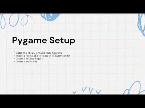 Dynamic Simulations using Pygame