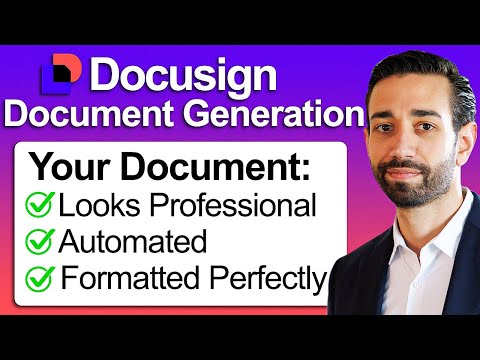 Docusign Document Generation: How To Create A Perfect Document Every Time