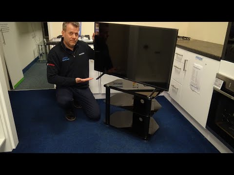 Why does my new TV not fit on my old TV stand?