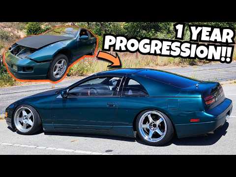 Rebuilding a Junked 300zx in 1 Year!