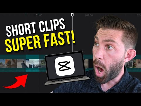 Easily Create Short Clips from a Long Video FAST in CapCut for PC | CapCut for Desktop Tutorial