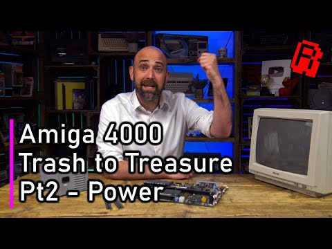 Amiga 4000 - "Damn you Mehdi Ali" & PSU Repairs - Trash to Treasure (Pt2)