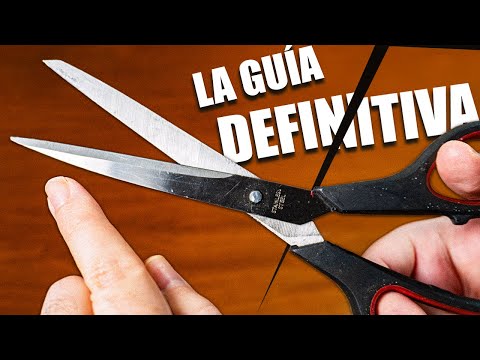 How to Sharpen Scissors: The 2 Keys to Getting a REALLY GOOD Cut (No Weird Stuff) It Works Every ...
