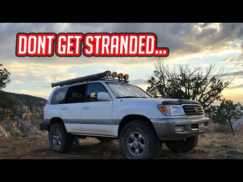 Dont get stranded! Top 5 fixes/repairs your Land Cruiser 100 LX470 needs right now