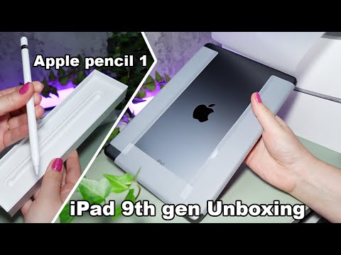 iPad 9th gen & Apple Pencil 1 Unboxing ASMR in 2023 | My New stuff | Software Engineer