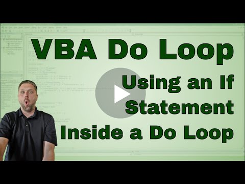 Do Loop through a table with an If Statement in Excel VBA -Code Included