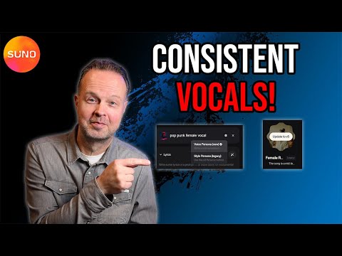 Suno Voice Personas: Finally, Consistent Vocals for Every Song!