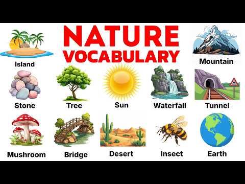 Nature Vocabulary | Learn Nature Words in English | English Vocabulary | Learn English