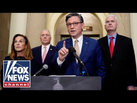 Speaker Johnson touts Trump's success despite inheriting 'Bidenomics'