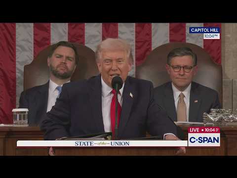 President Trump 2026 State of the Union Address & Democratic Response