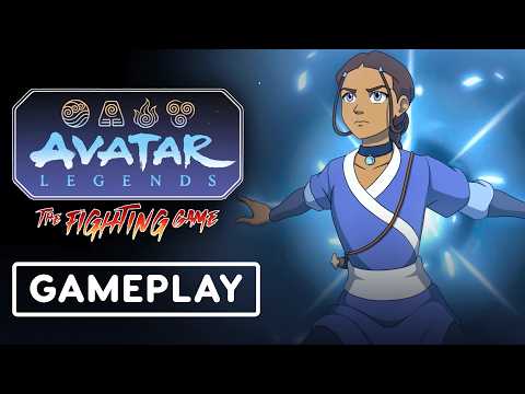 Avatar Legends: The Fighting Game - Official Katara vs. Aang Match 1 Gameplay