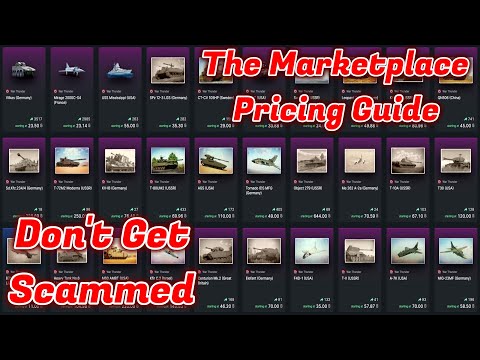 War Thunder Marketplace Vehicle Pricing Guide - Going Over ALL Of Them