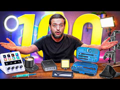 TOP 100 IDÉES CADEAUX TECH 2025 | Setup Gamer, Streamer & Bureau 🔥