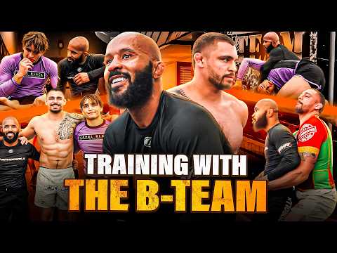 Demetrious Johnson INTENSE BJJ Sparring vs Nicky Rod & The B-Team!  | MIGHTY JOURNEY!