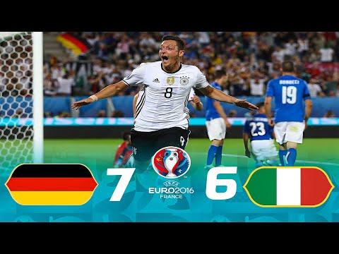 The Match You’ll Never Get Tired of 🤯🔥 Germany 7-6 Italy | Euro 2016 FHD