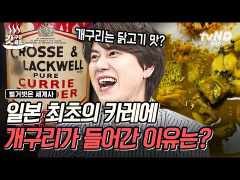 [#벌거벗은세계사] 일본으로 건너간 중국 요리사가 만든 충격적인 개구리 카레🍛 인도의 커리가 일본 카레가 되기까지 거쳤던 수많은 시행착오💦