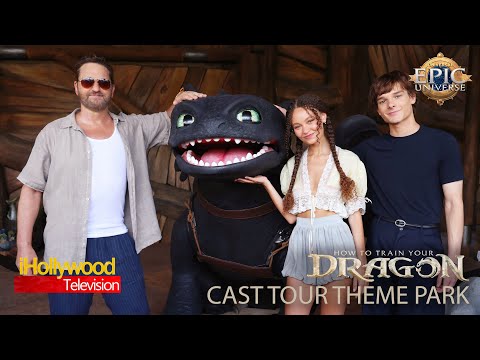 How To Train Your Dragon Cast Tour Universal Epic Universe