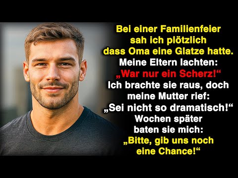 Auf der Familienfeier war Omas Kopf plötzlich kahl – alle lachten, bis ich die Wahrheit sagte!