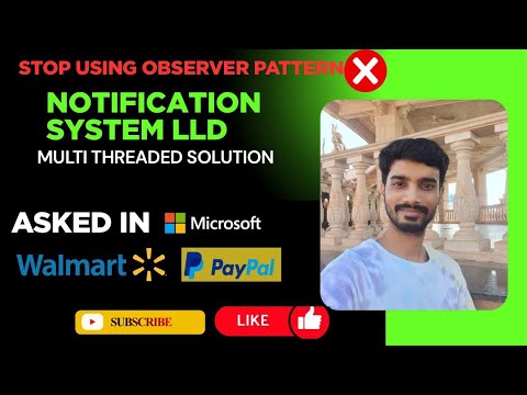 Notification System Low Level design | Top Interview Question (Microsoft, Walmart, Goldman Sacks)