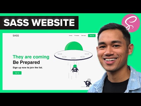 Build a Responsive Website Using HTML & SASS/SCSS Tutorial