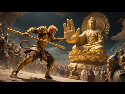 Sun Wukong Battles Heaven, Unstoppable… Until Buddha Ends It with One Palm!