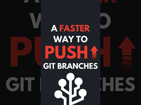 A faster way to push git branches #programming #gittips #coding