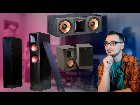 Мой новый комплект акустики для кино Klipsch