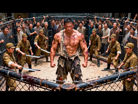 日軍仗著人多圍毆瘦弱小夥，誰料他竟是絕世高手，一打十全殲日軍！⚔️ 抗日 | 戰爭 | Kung Fu | 甄子丹