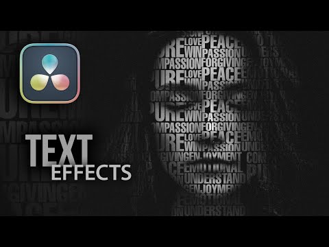 3 AWESOME Text Effects in DaVinci Resolve - Video Editing Tutorial