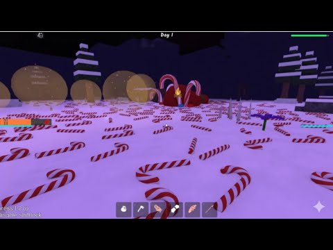 99 nights in the Forest Roblox 🎮 gameplay ❄️🎄