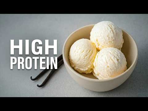 Protein Vanilla Ice Cream — Healthy Comfort Food