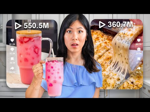 I Tested FAST FOOD vs Tiktok Recipes! 🍔🍟