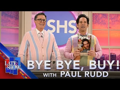 Late Show Home Shopping: Canceled Clearance Sale! with Paul Rudd
