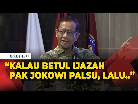 Mahfud MD Bicara Geger Ijazah Jokowi: Tak Berakibat pada Ketatanegaraan, Jangan Terlalu Ngelantur!
