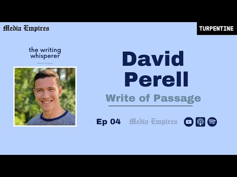 "The Craft of Building a Course Business" | David Perell, Write of Passage