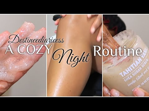 A Cozy Night Shower Routine