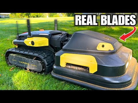 Yarbo Lawn Mower PRO Review: REAL Blades for Tough Grass!