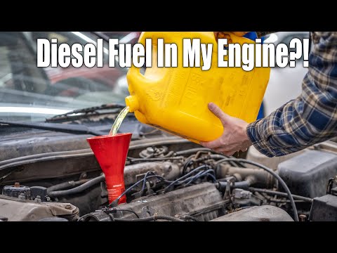 I Put DIESEL FUEL in My Engine Before an Oil Change… Here’s What Happened