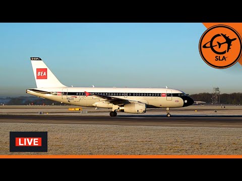 Airport Watch  -  LIVE   |   Thur  6th Feb  2025  |  Manchester Airport UK