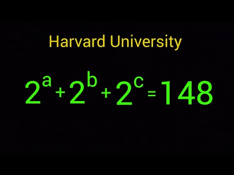 Harvard University Interview Tricks | (a,b,c) = ?