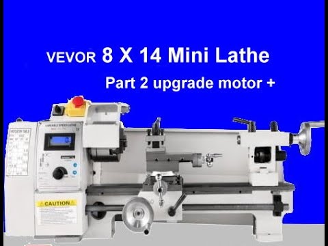 Vevor 8X14 Mini Lathe Part 2 Servo Motor Upgrade and The Required Fixes Just to make work Inc Review