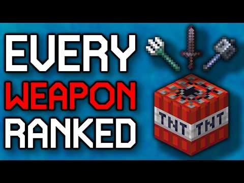 Ranking EVERY Weapon in Minecraft