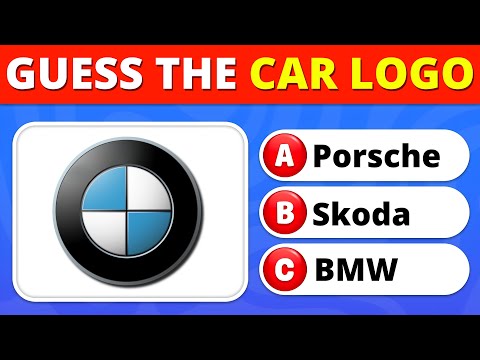 50 Famous Car Logos You Should Know | Can You Guess Them All? | QuizVaultt