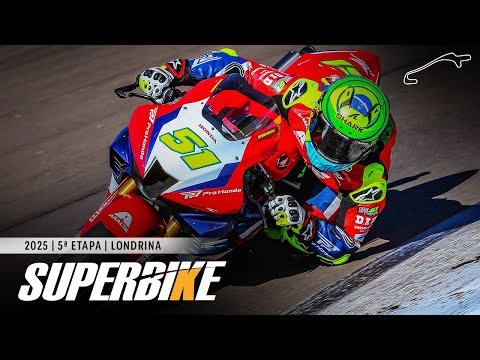AO VIVO SuperBike Brasil - Londrina - 5ª Etapa 2025 - Autódromo Internacional Ayrton Senna